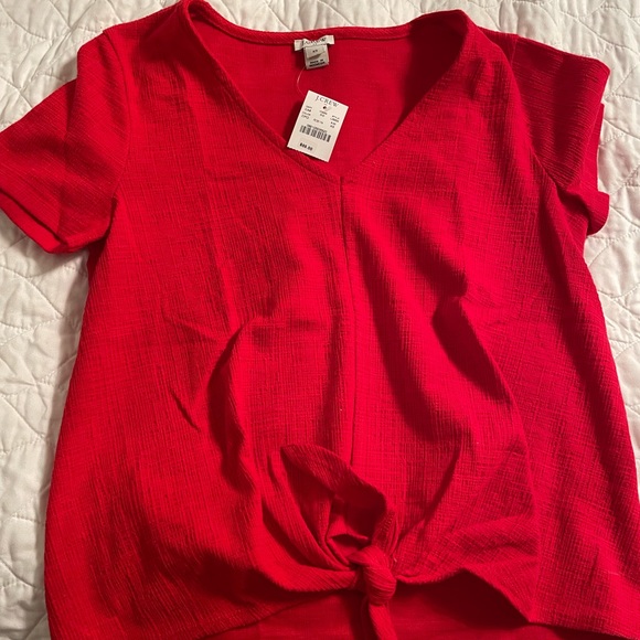 Jcrew Tshirt Blouse - new with tags - xs - Picture 1 of 2